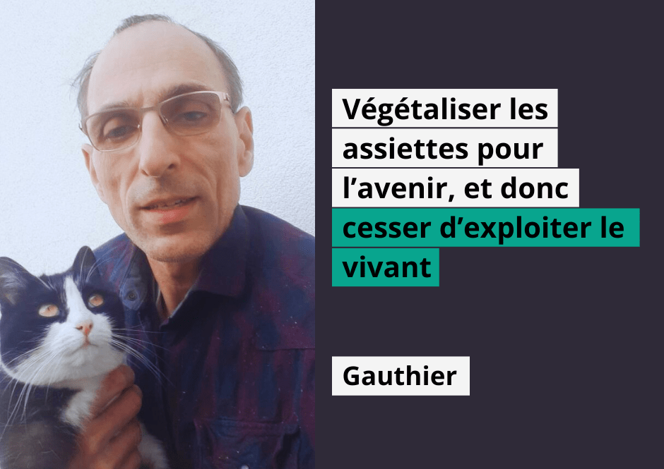 Gauthier, donateur d'Assiettes Végétales